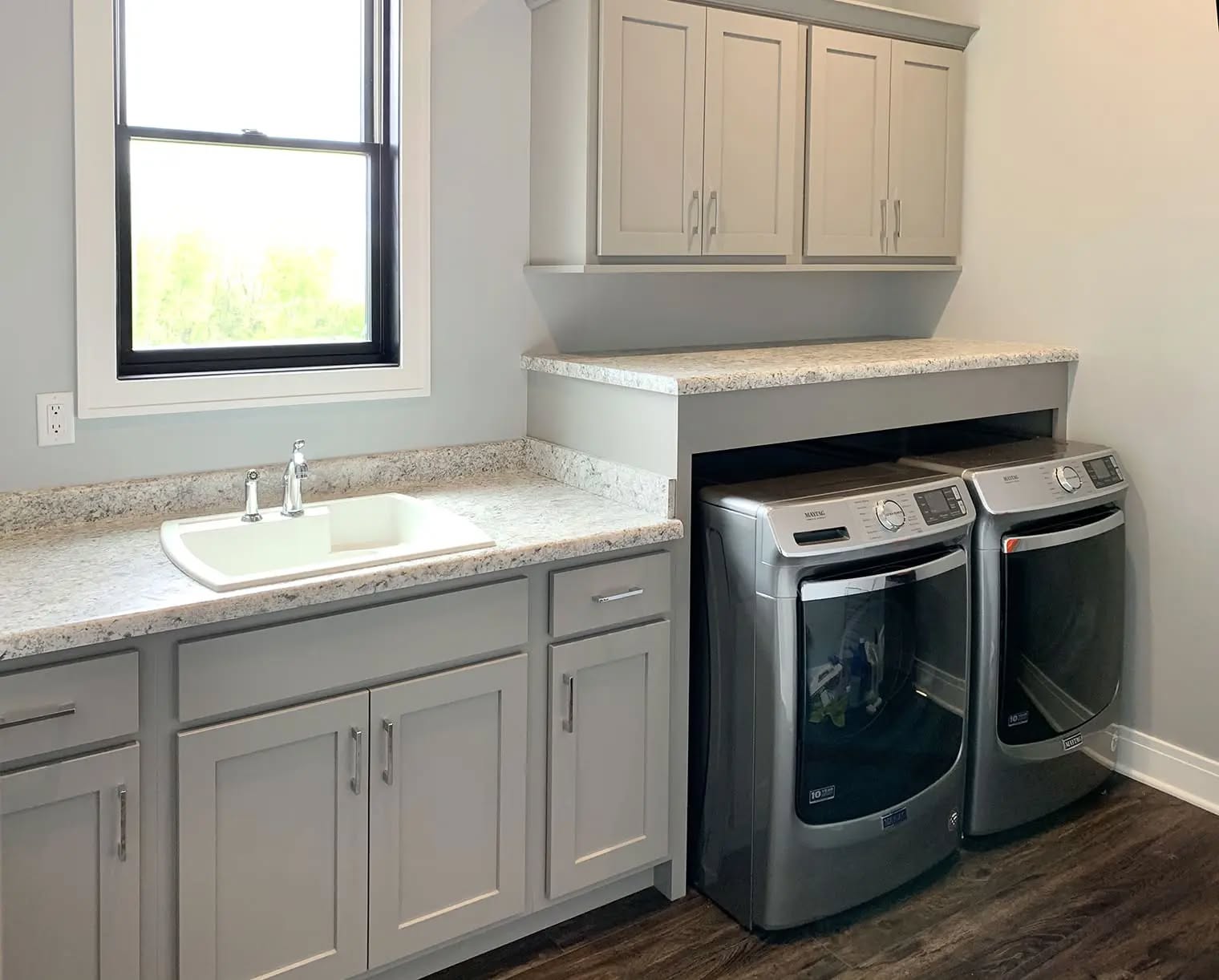 Custom laundry room cabinetry